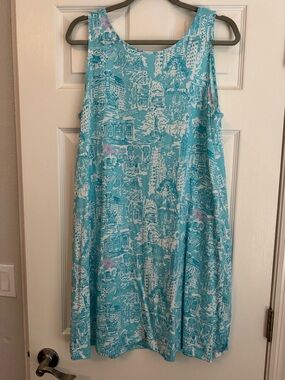 Lilly Pulitzer New York Kristen Dress Size L